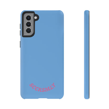 SOLID Blue Candie Tough Case for Samsung