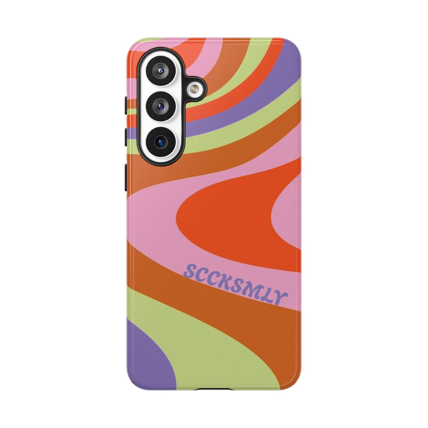 Curvy Swirl Phone Case for Samsung