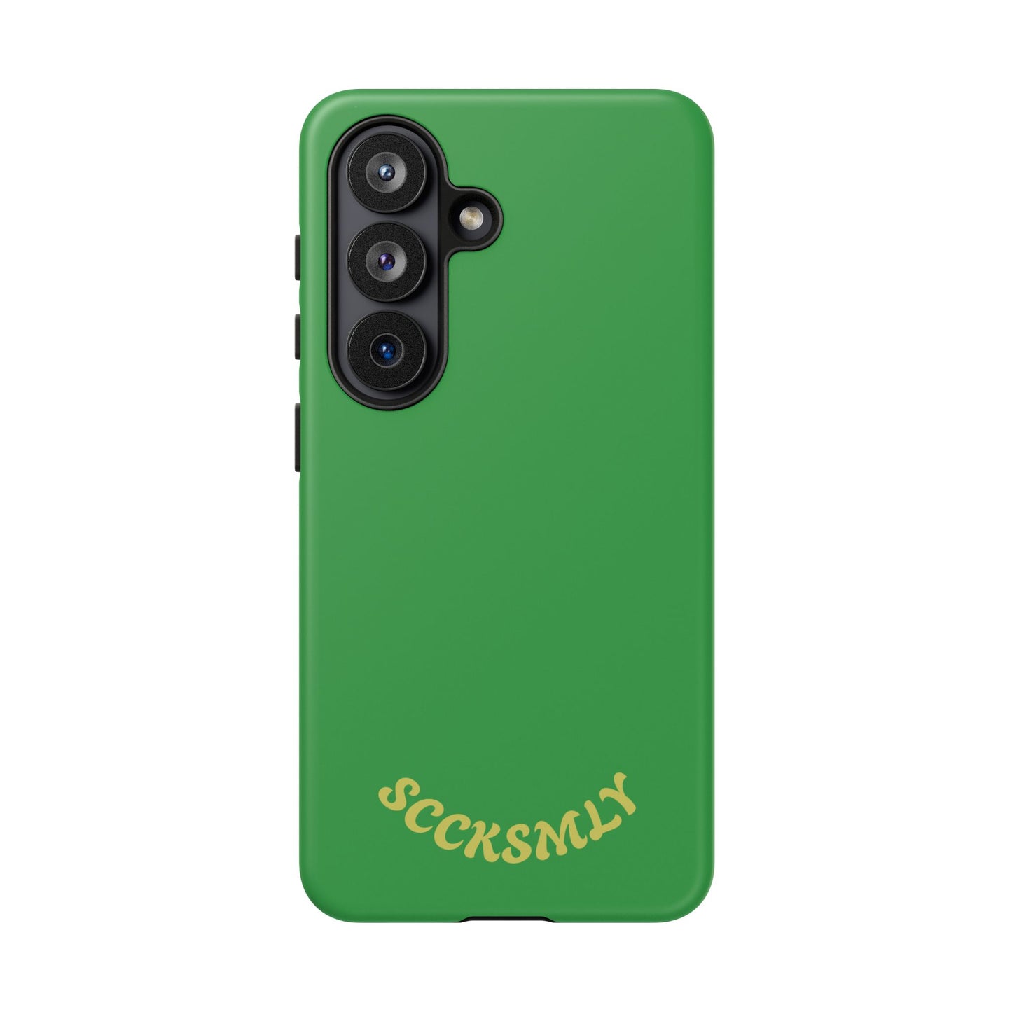 SOLID Green Grin Tough Case for Samsung