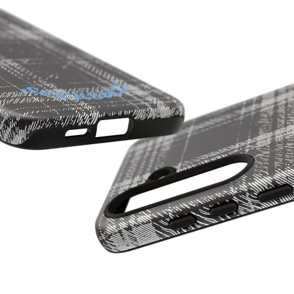 Smoky Grungy Plaid Phone Case for Samsung