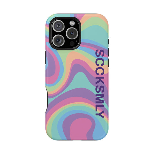Pastel Swirl Phone Case for "IOS or Apple"