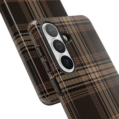 Brown Bread Plaid Tough Phone Case Samsung