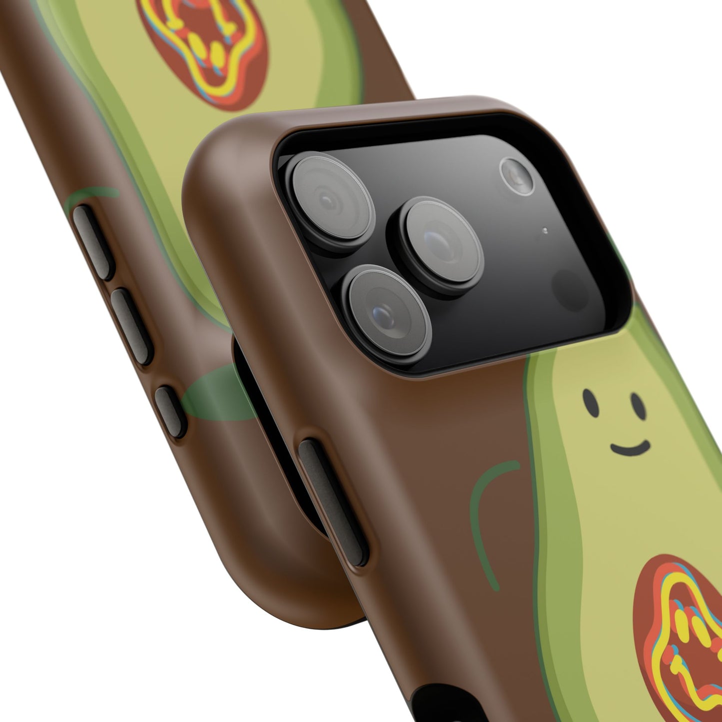 Playful Vegan Avocado Tough Phone Case Apple