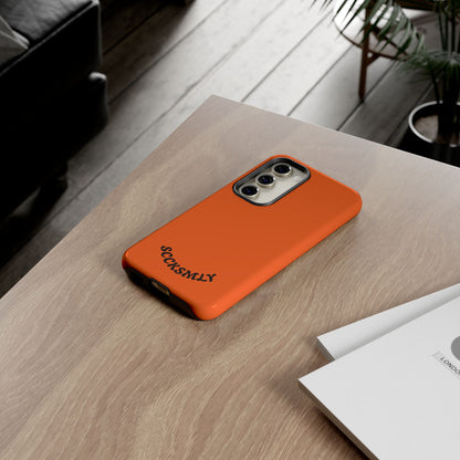 SOLID Tangerine Tough Case for Samsung