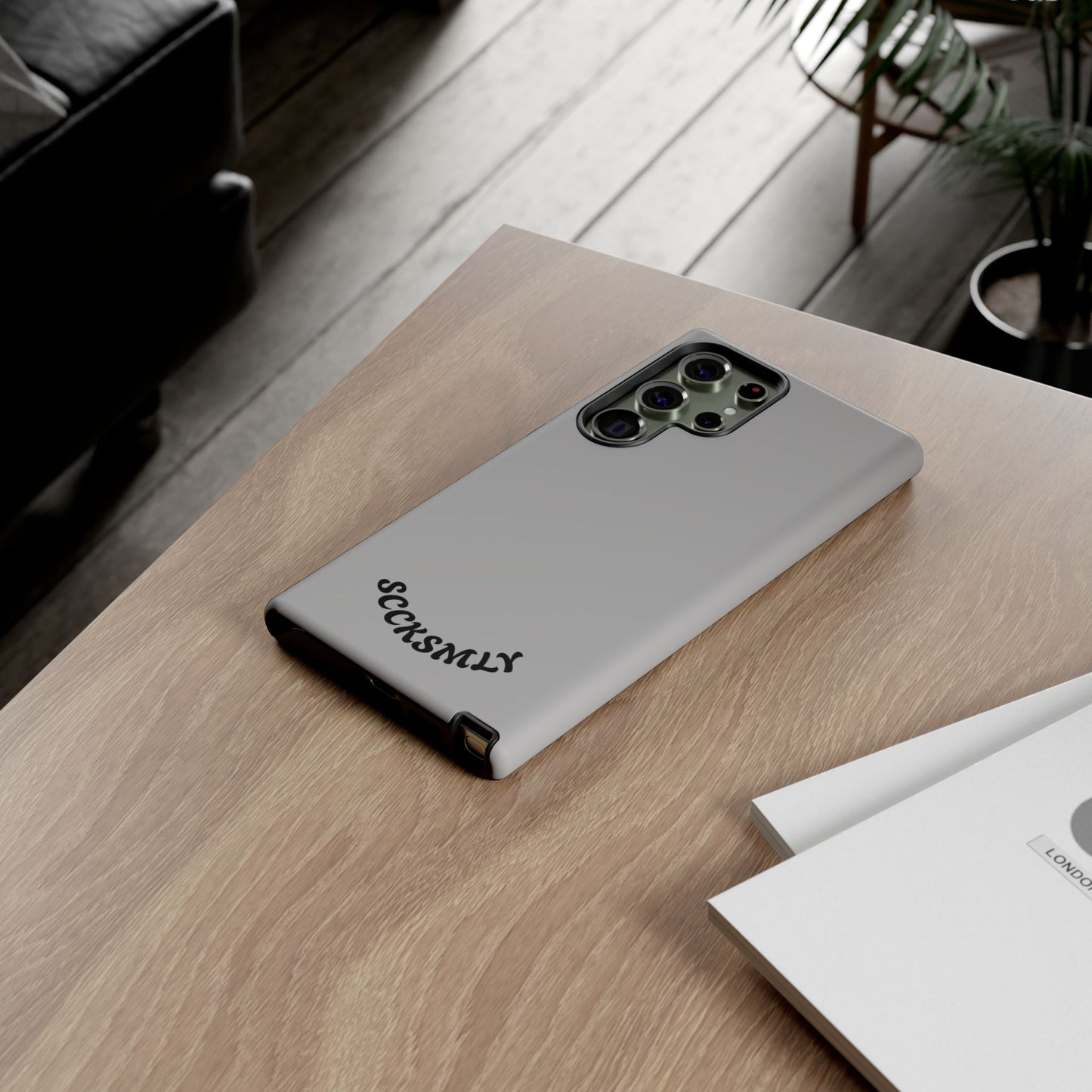 SOLID Asphalt Acid Tough Case for Samsung