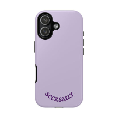 SOLID Morning Lilac Tough Case for Apple