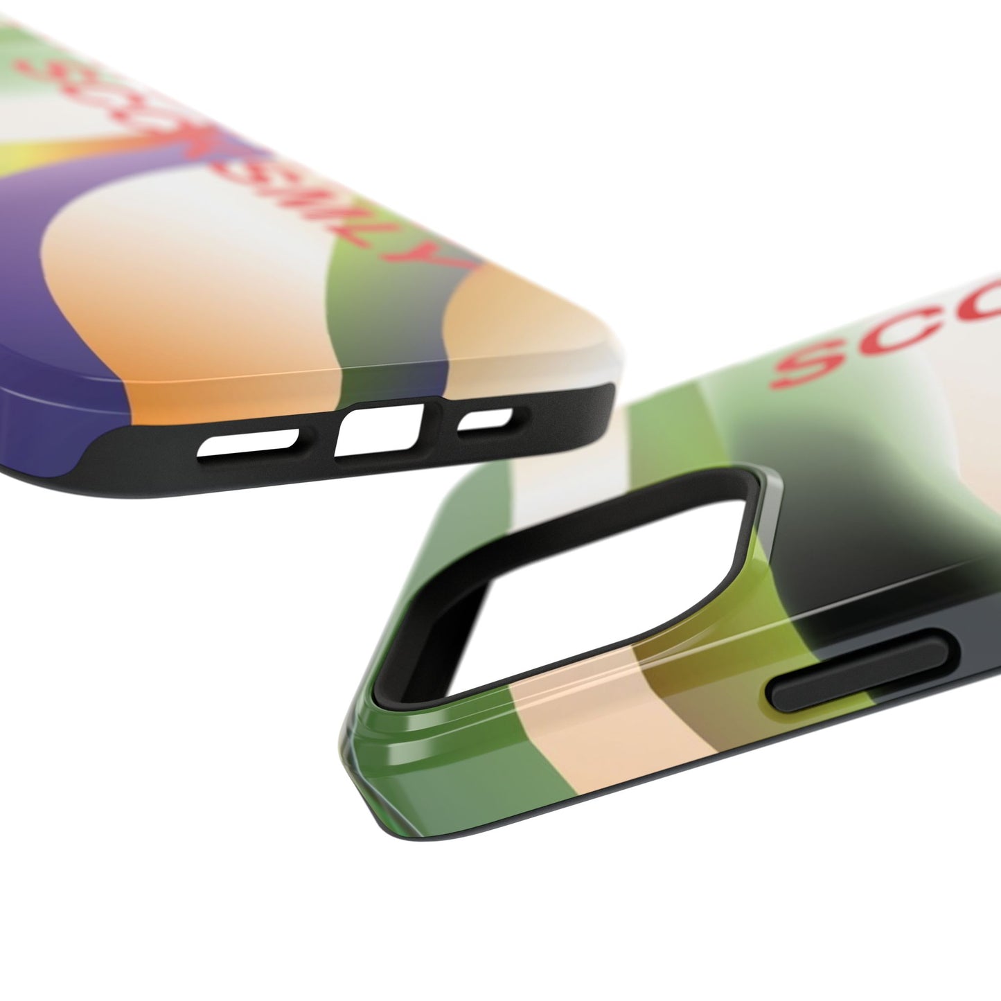 Green Waves Phone Case for "IOS or Apple"