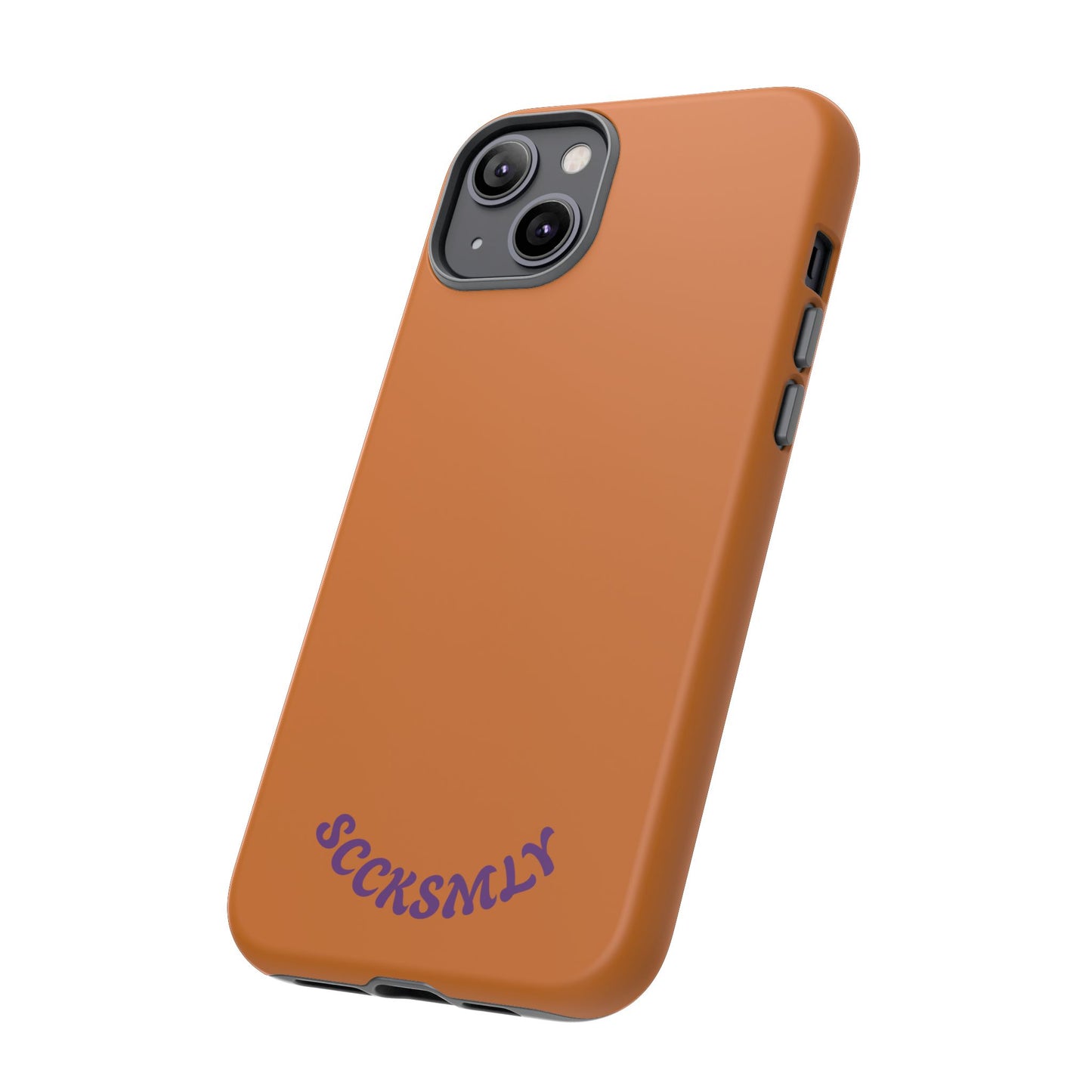 SOLID Burned Plum Tough Case for Apple