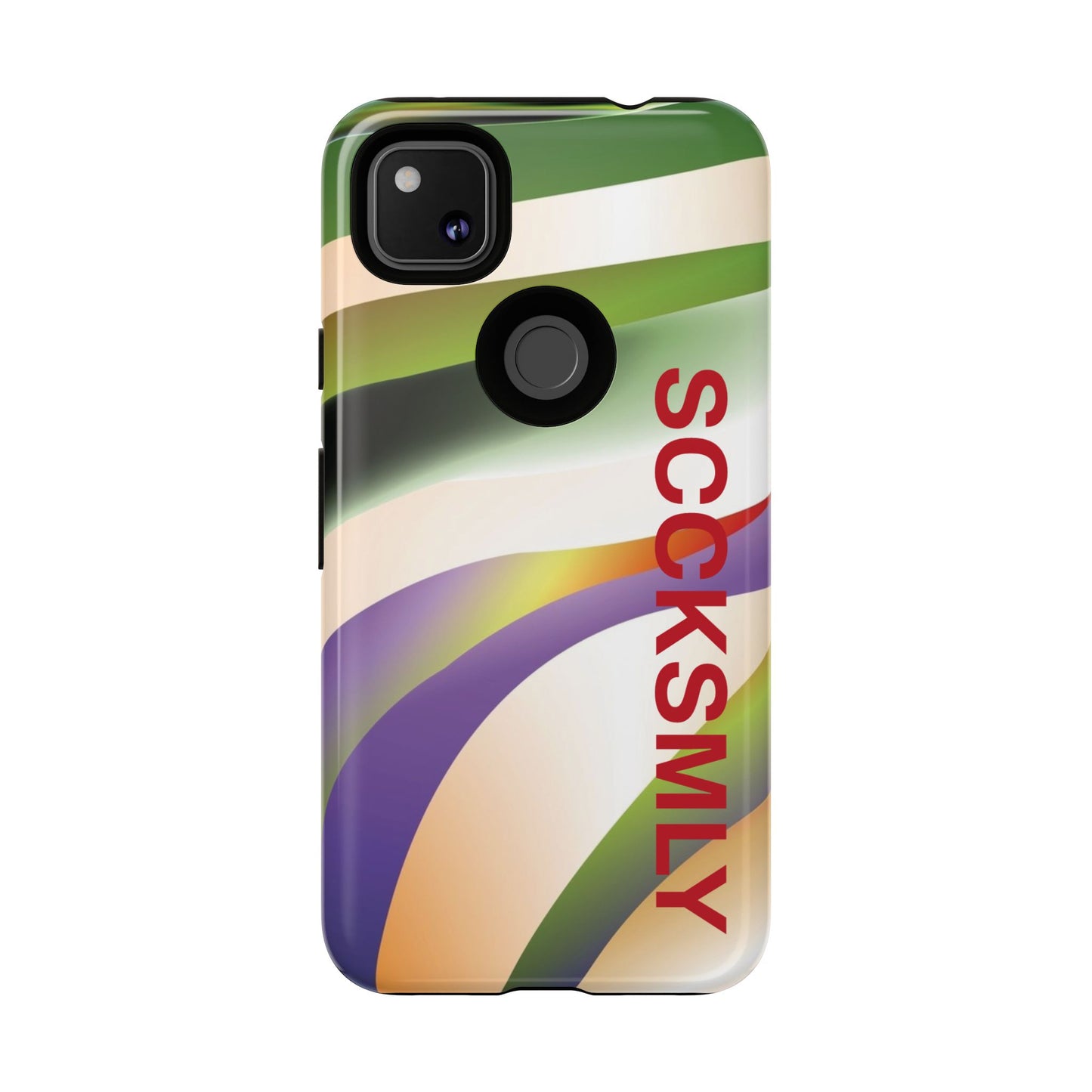 Green Waves Phone Case for Google Pixel