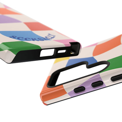 Checker Flicker Phone Case for Samsung