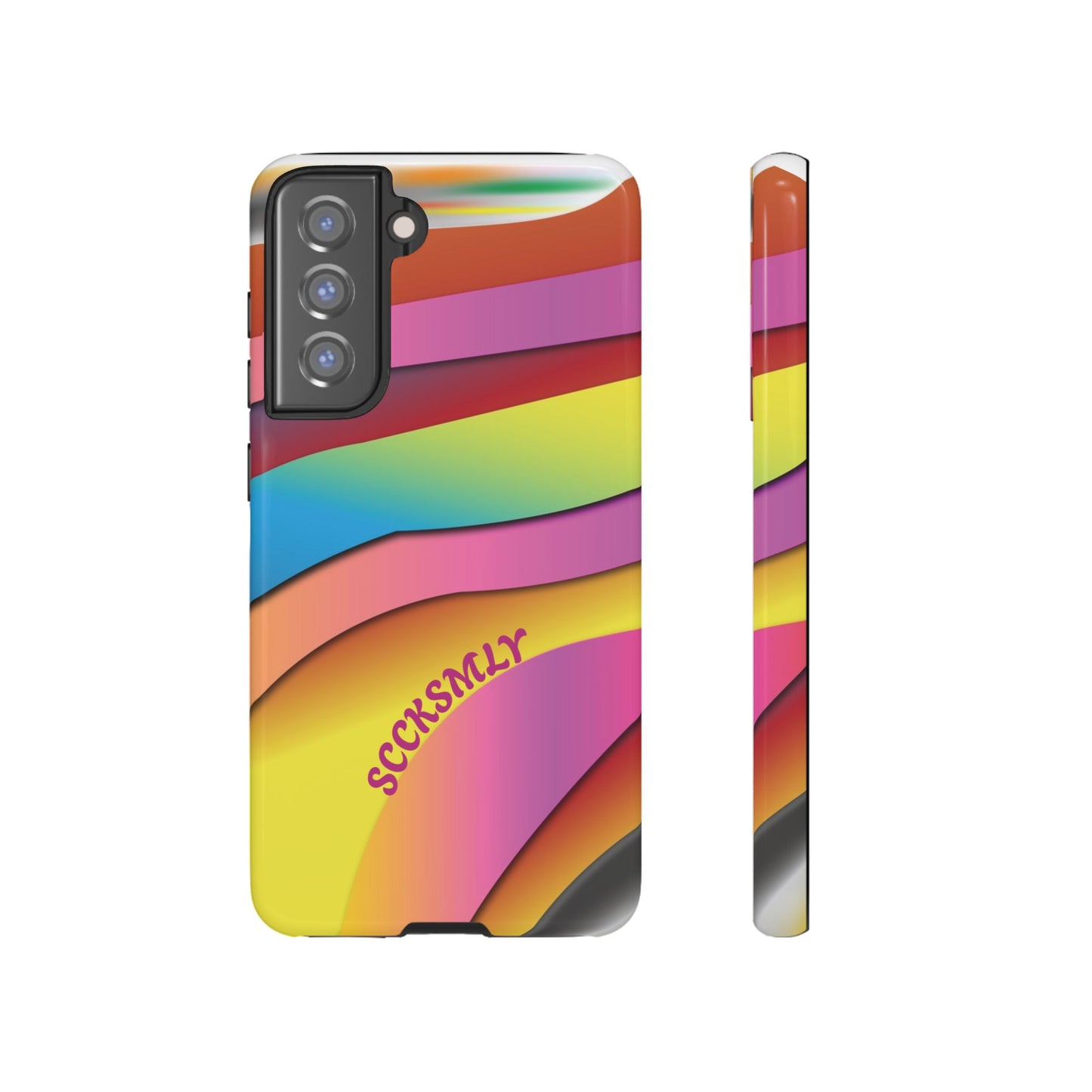 Modern Retro Rainbow Phone Case for Samsung