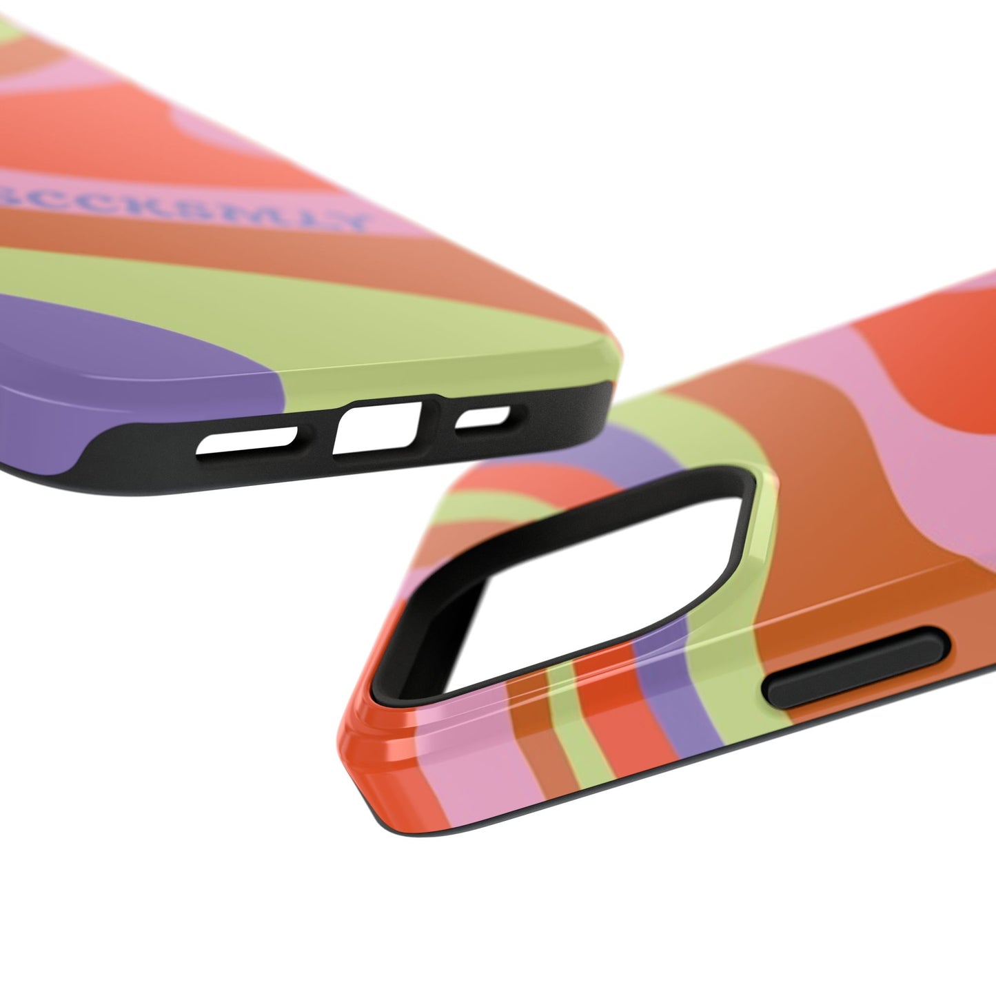 Curvy Swirl Phone Case for "IOS or Apple"