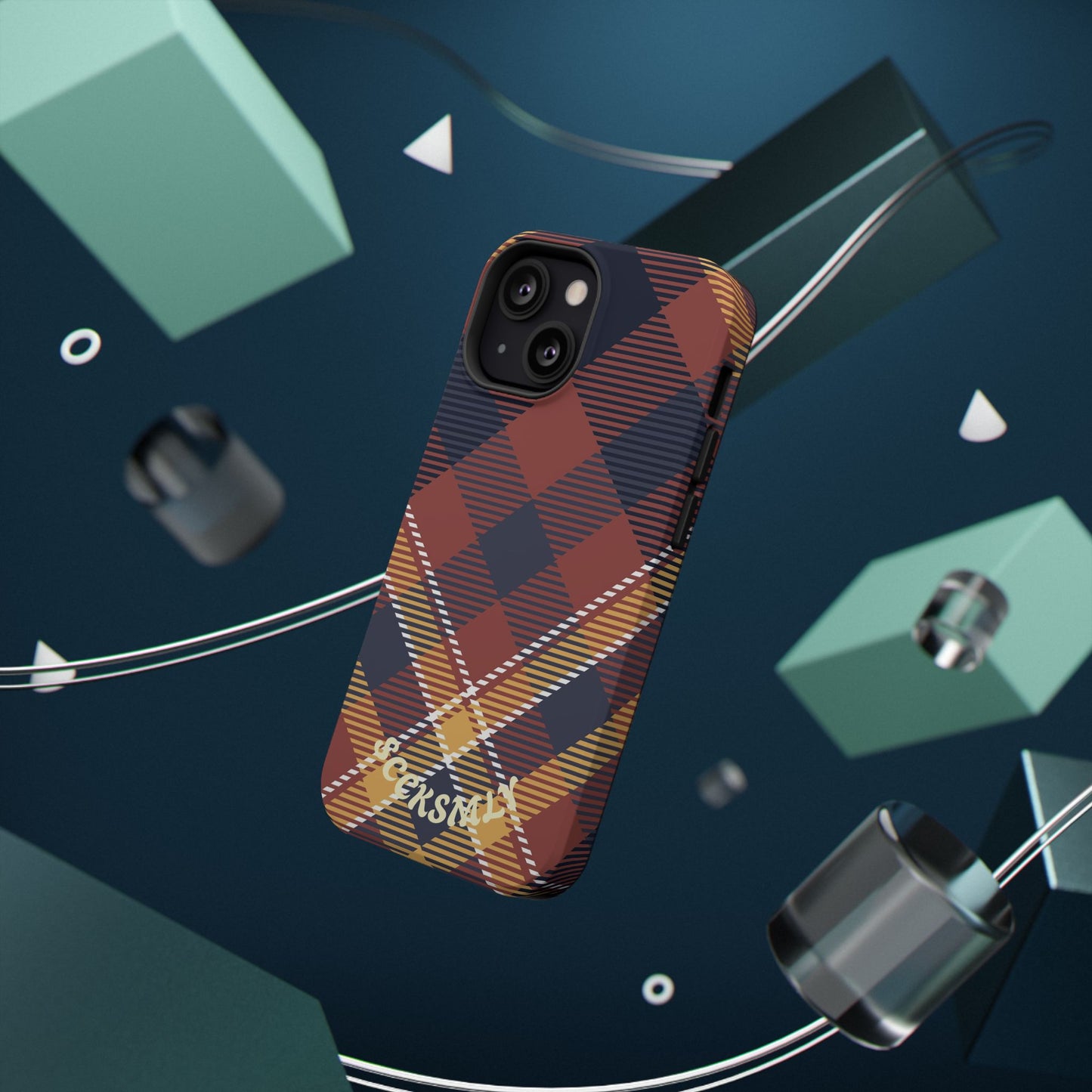 Harvest Tartan Phone Case for Apple