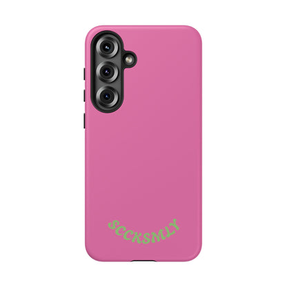 SOLID Sweet Static Pink Tough Case for Samsung
