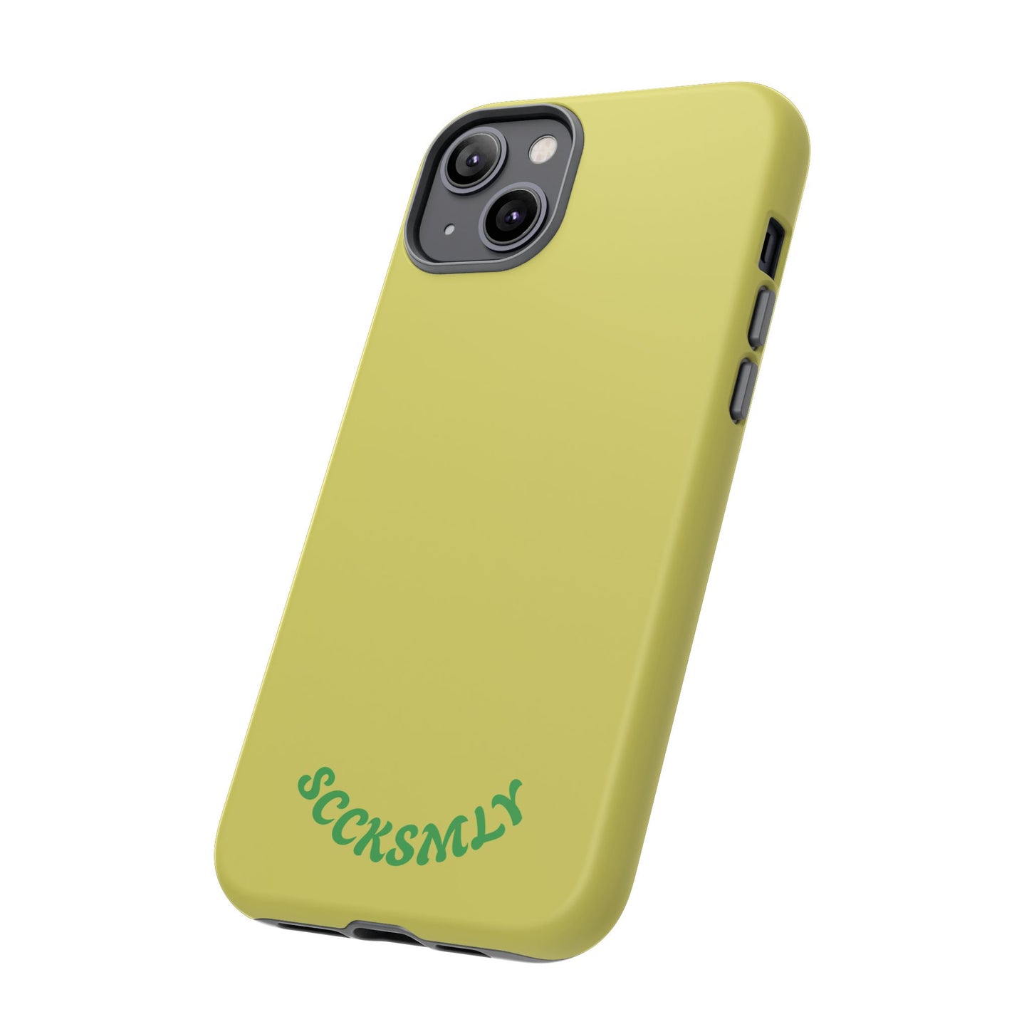 SOLID Lemon Pop Tough Case for Apple