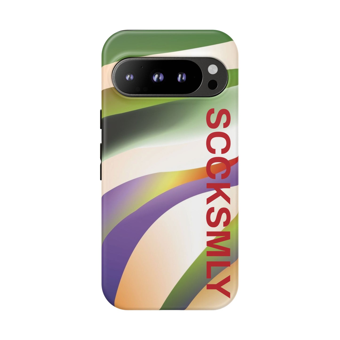 Green Waves Phone Case for Google Pixel