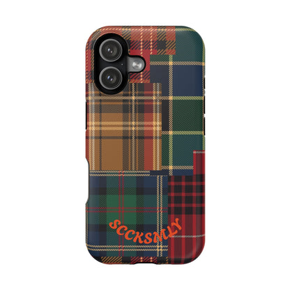 Heritage Hues Patchwork Tough Phone Case for Apple