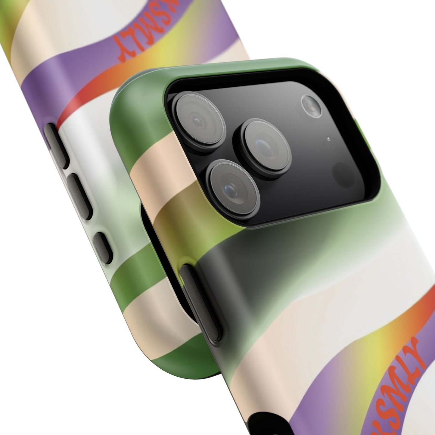 Green Waves Phone Case for Apple