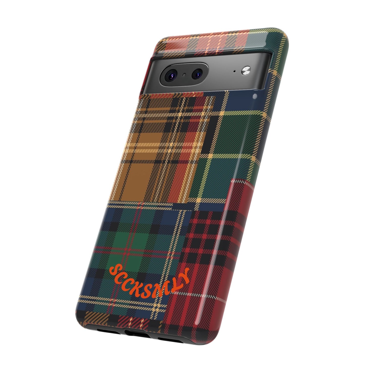 Heritage Hues Patchwork Tough Phone Case for Google Pixel