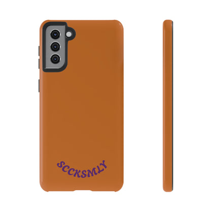 SOLID Burned Plum Tough Case for Samsung