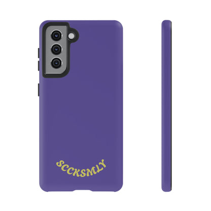 SOLID Dreamy Dusk Purple Tough Case for Samsung