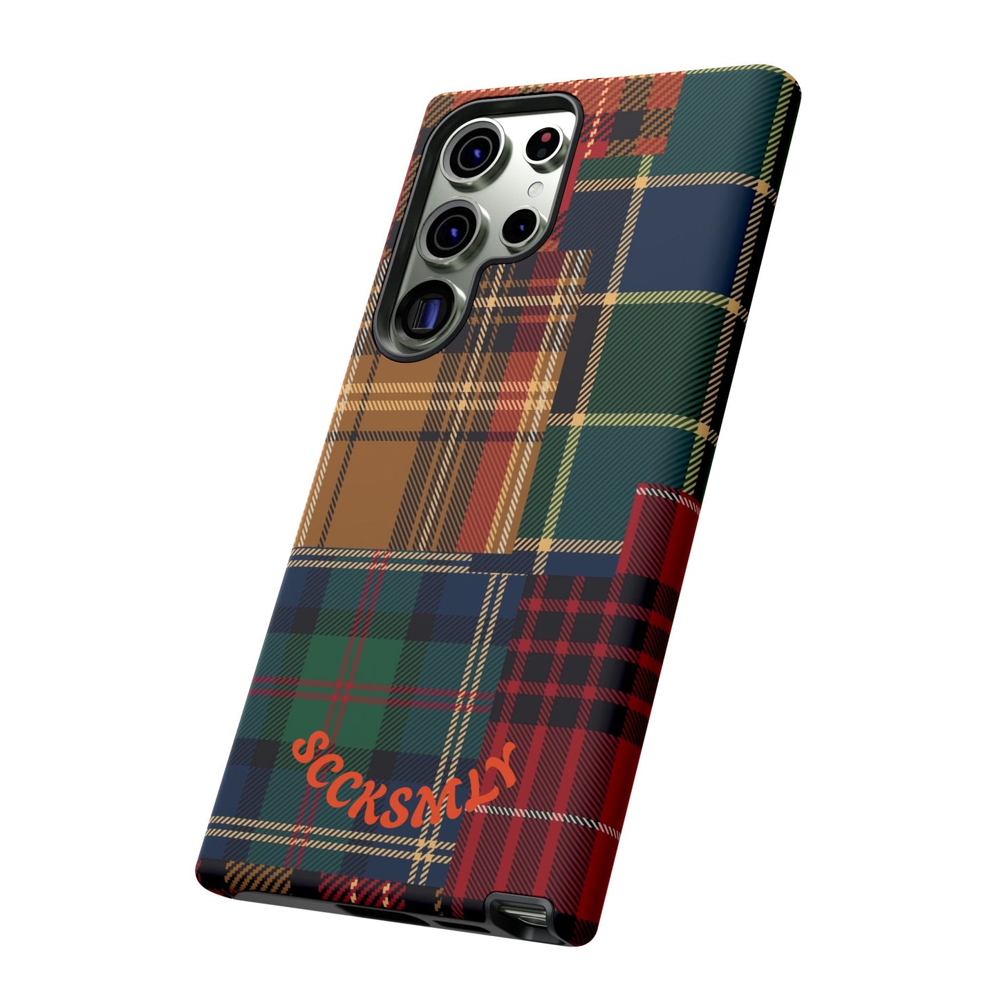 Heritage Hues Patchwork Tough Phone Case for Samsung