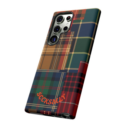 Heritage Hues Patchwork Tough Phone Case for Samsung