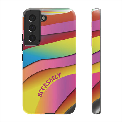 Modern Retro Rainbow Phone Case for Samsung
