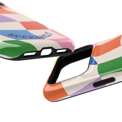 Checker Flicker Phone Case Apple