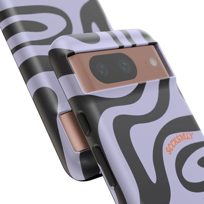 Purple Swirl Phone Case for Google Pixel