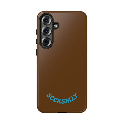 SOLID Chocolate Coco Tough Case for Samsung