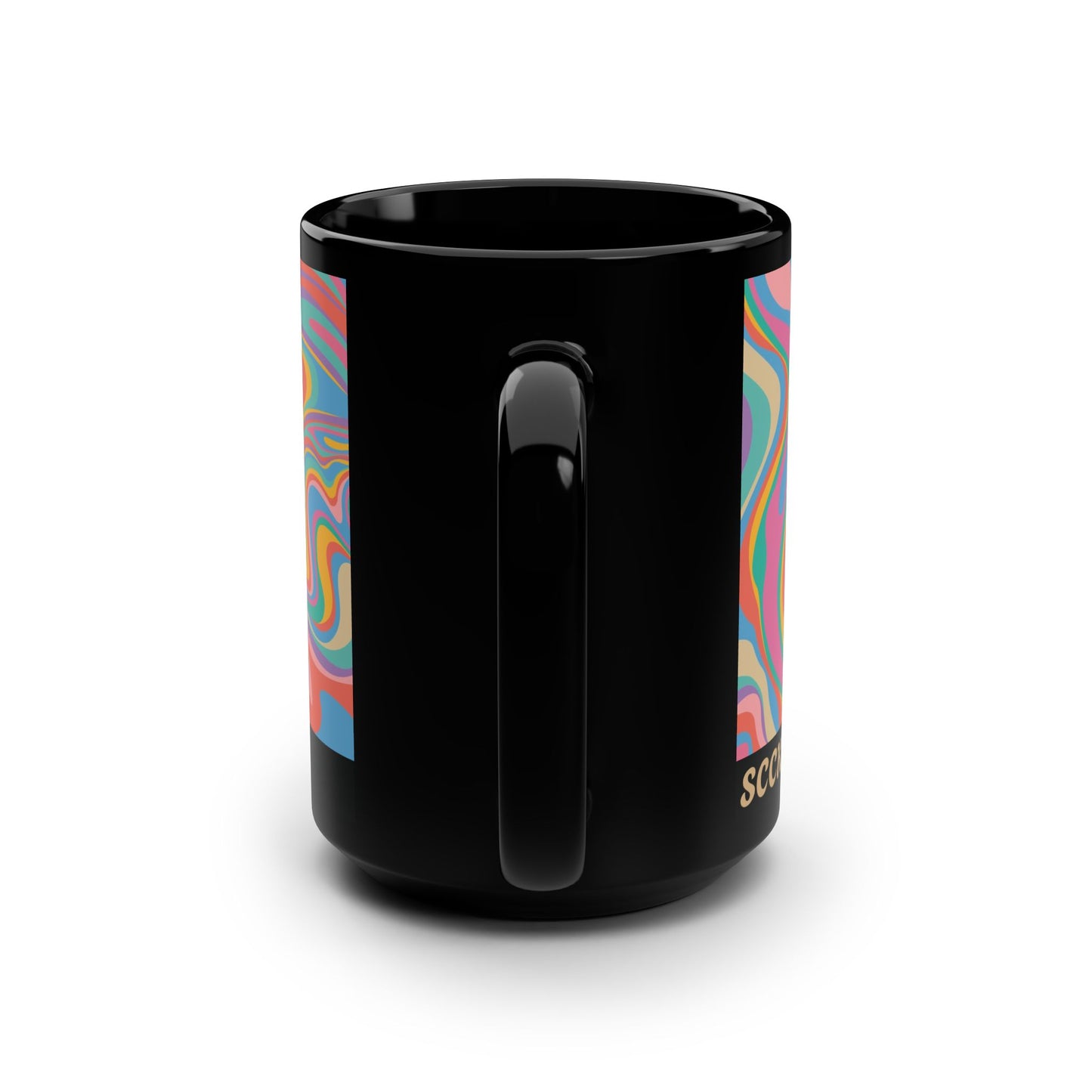 Mug Shobert Swirl 15oz — Black