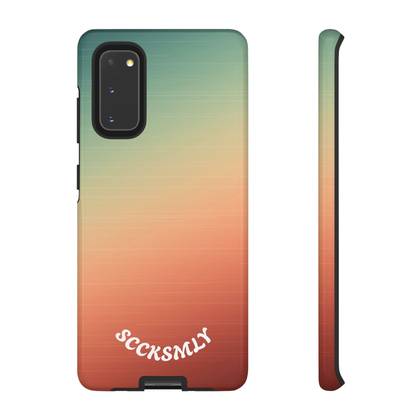 Warm Ombré Tough Phone Case for Samsung