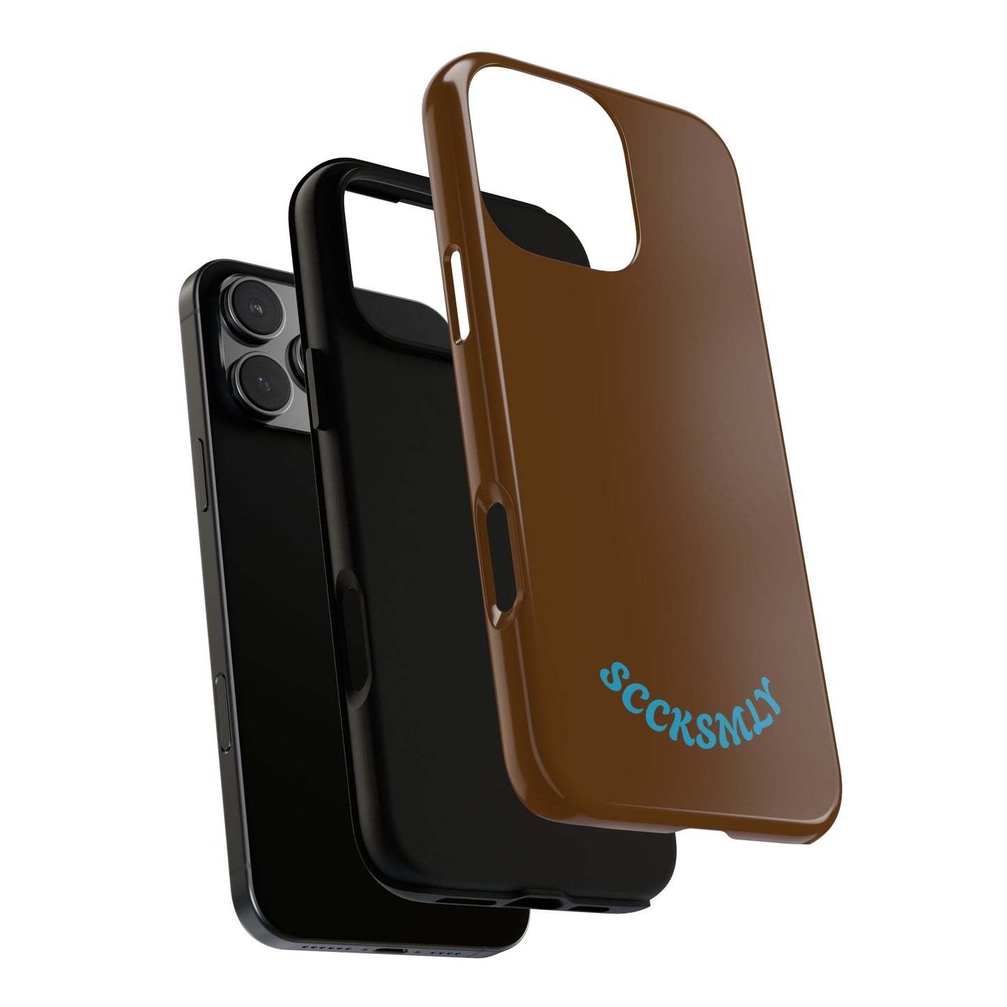 SOLID Chocolate Coco Tough Case for Apple