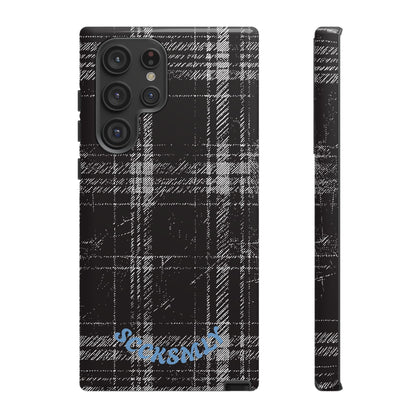 Smoky Grungy Plaid Phone Case for Samsung