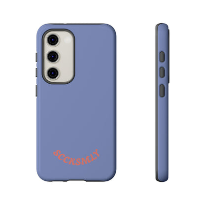 Periwinkle Blue Tough Phone Case for Samsung