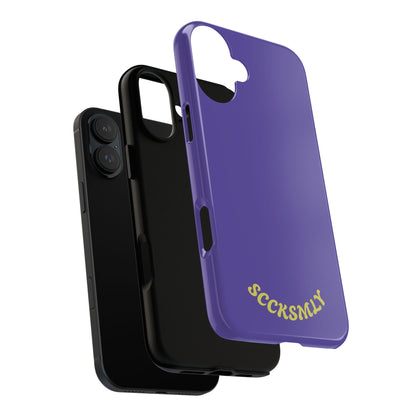 SOLID Dreamy Dusk Purple Tough Case for Apple