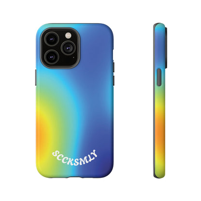 Gradient Heatwave Tough Phone Case for Apple