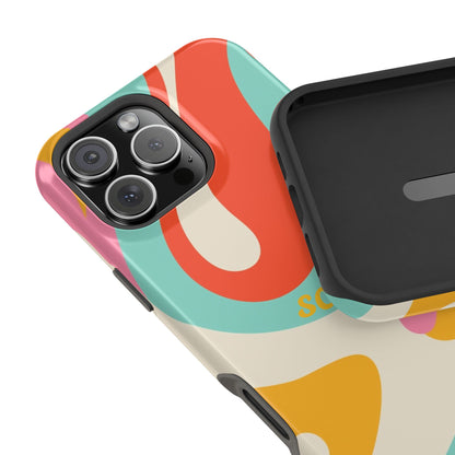 Psychodelic Acid Swirl Phone Case for Apple