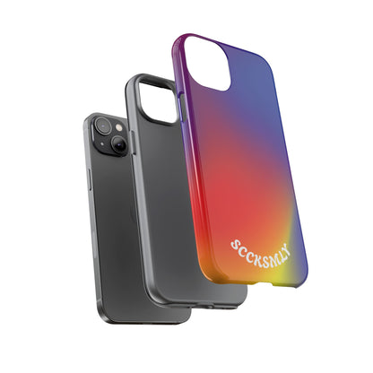 Liquid Dusk Tough Phone Case for Apple