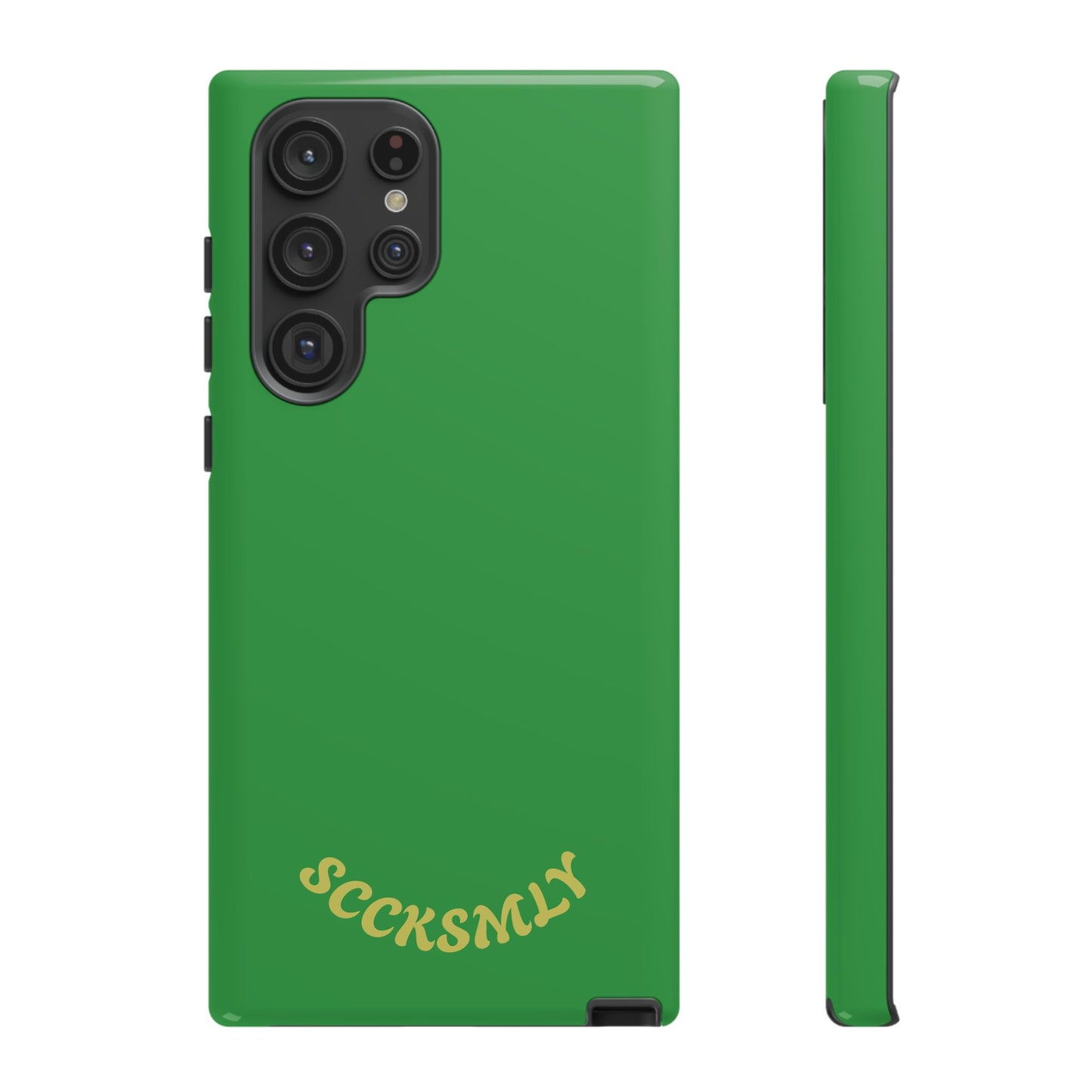 SOLID Green Grin Tough Case for Samsung