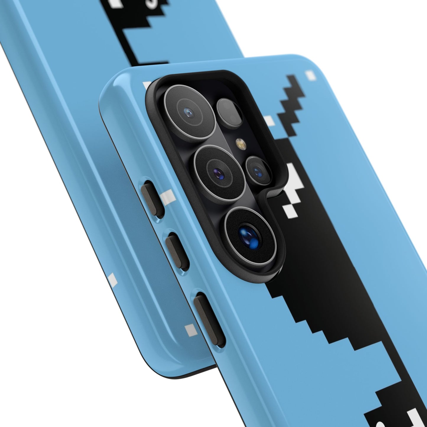 Pixel Glass Tough Phone Case for Samsung