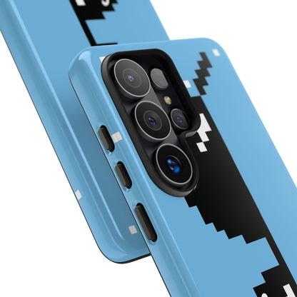 Pixel Glass Tough Phone Case for Samsung