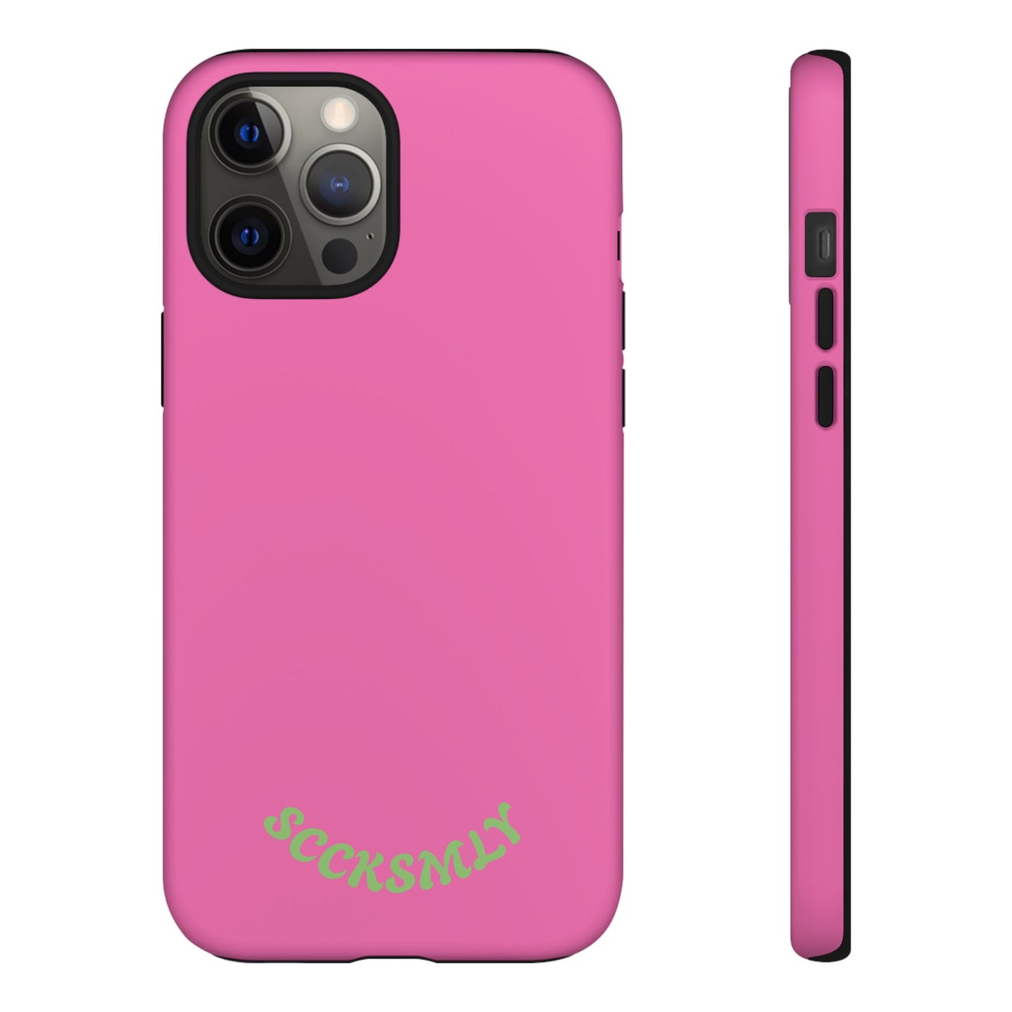 SOLID Sweet Static Pink Tough Case for Apple