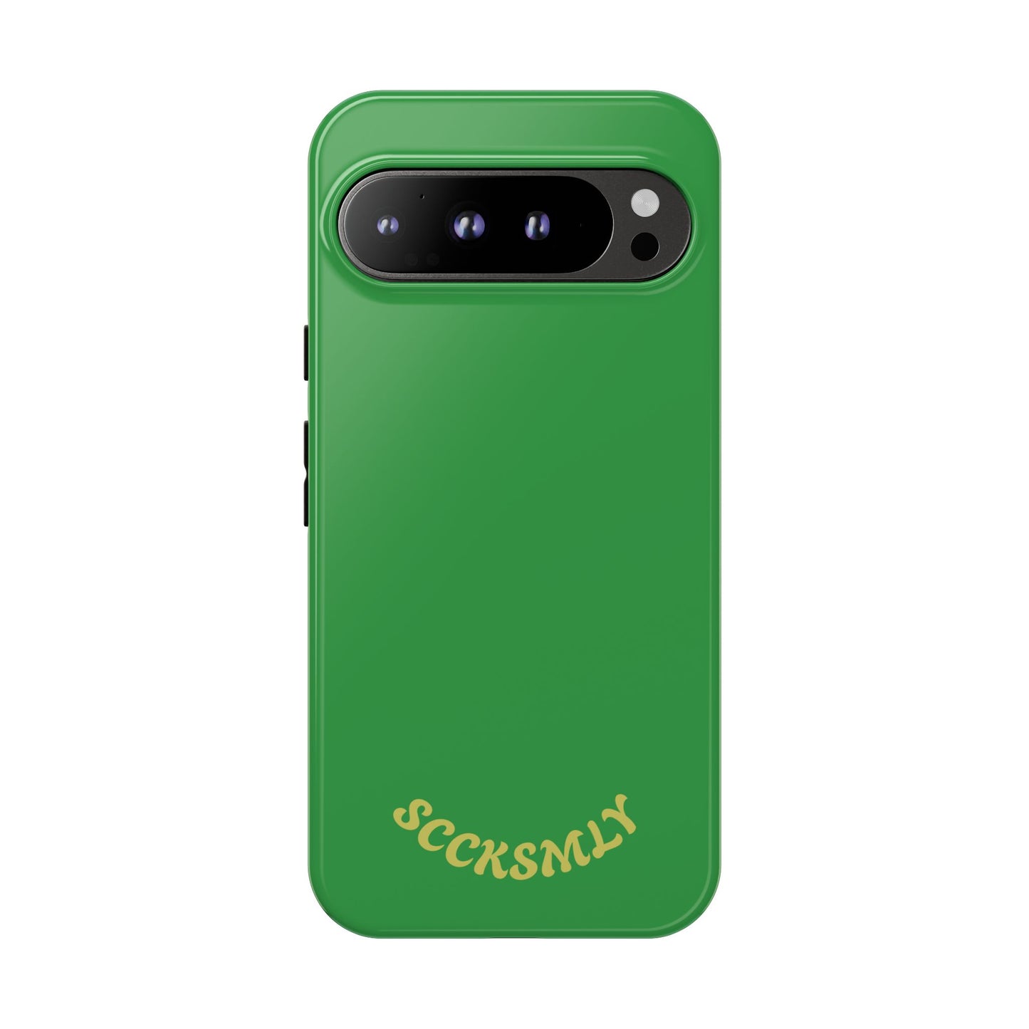 SOLID Green Grin Tough Case for Google Pixel