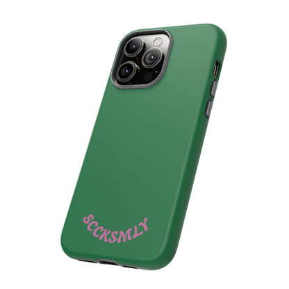 SOLID Garden Pink Tough Case for Apple