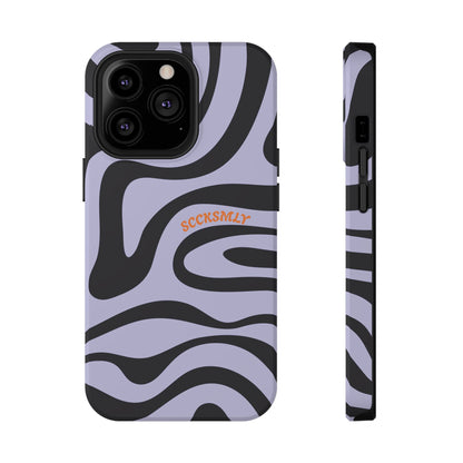 Purple Swirl Phone Case for Apple