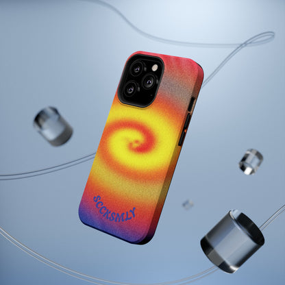 Toxic Spiral Tough Phone Case for Apple