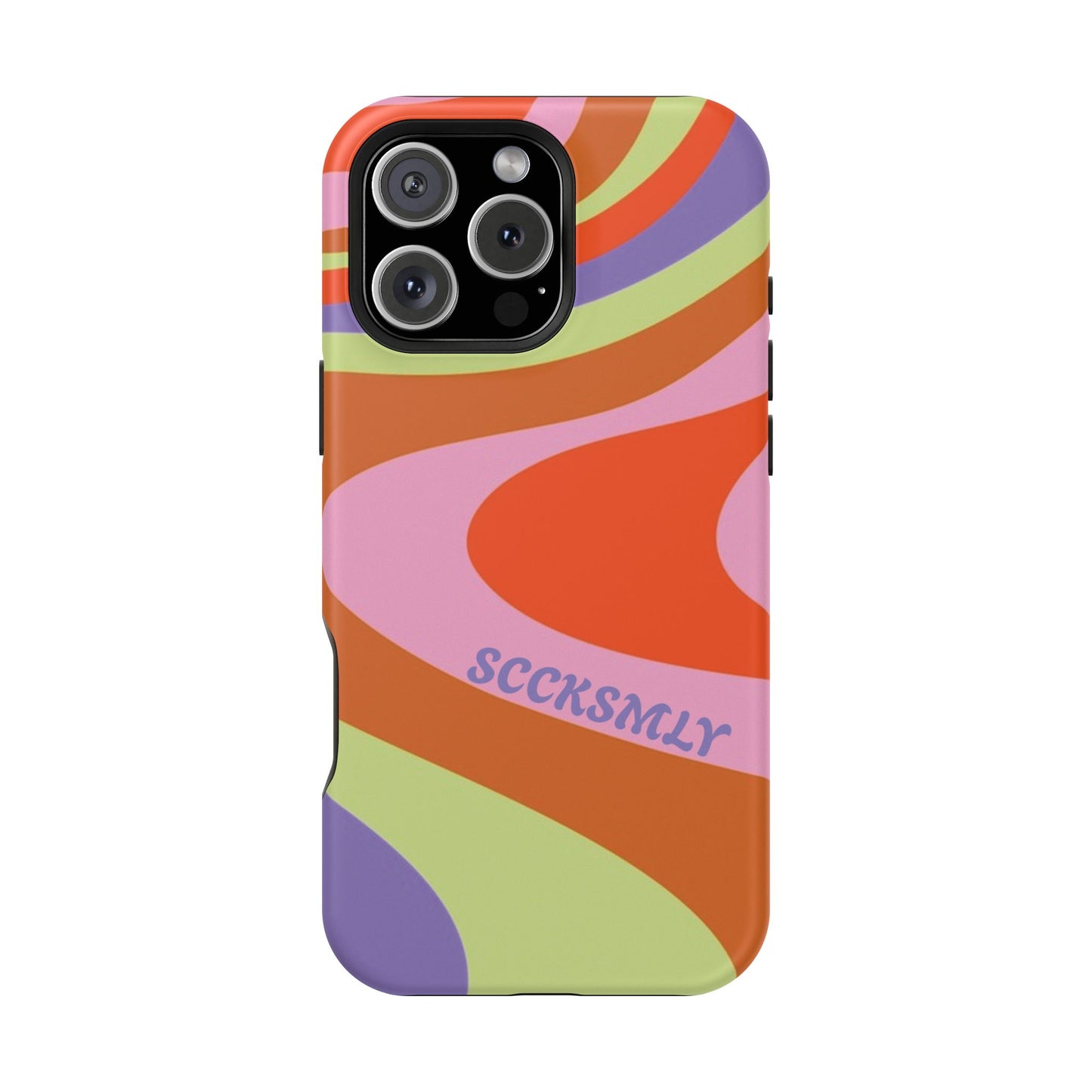 Curvy Swirl Phone Case for Apple