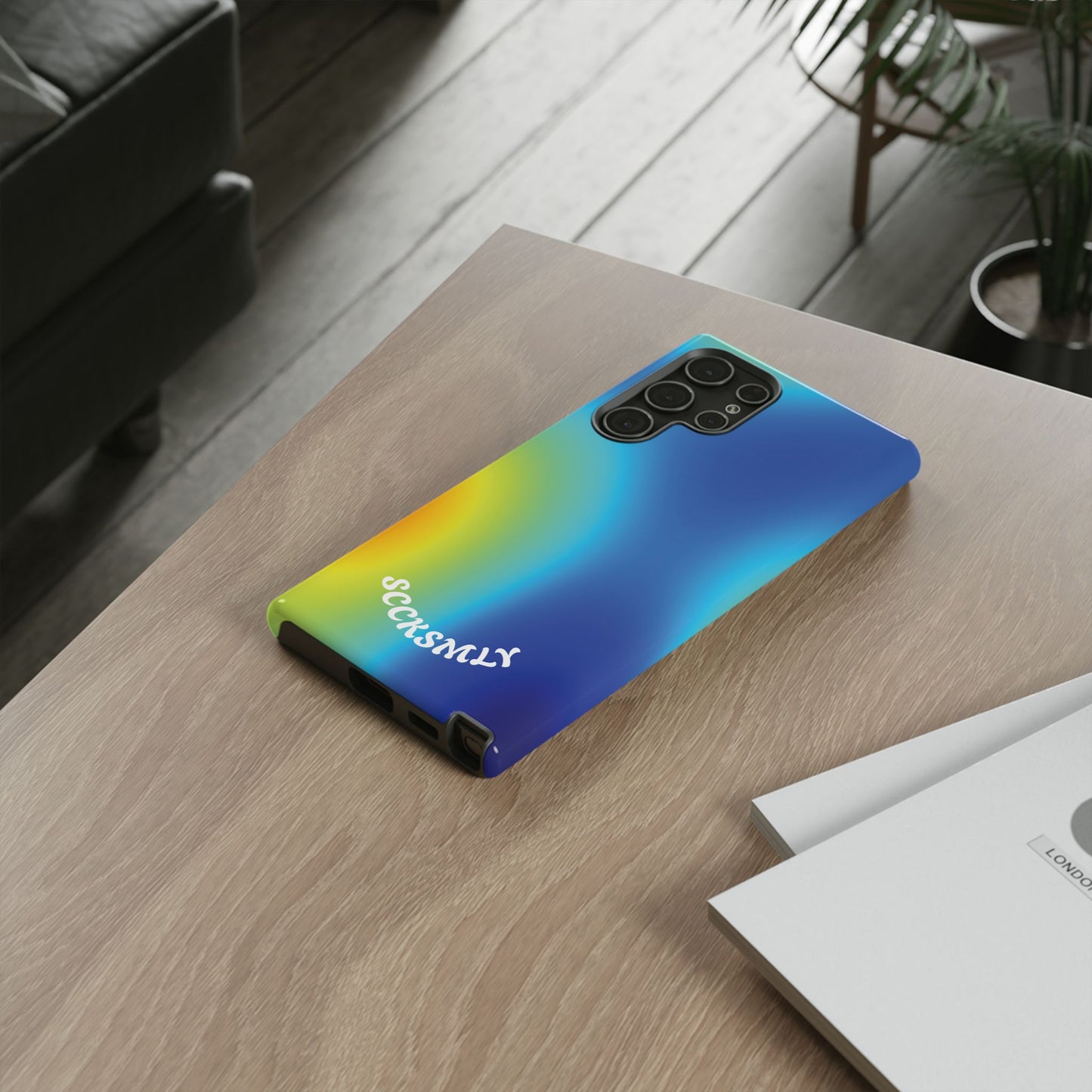 Gradient Heatwave Tough Phone Case for Samsung